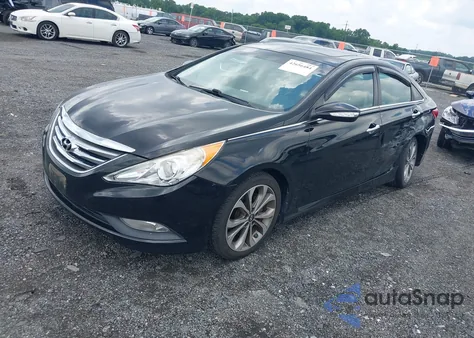 2014 Hyundai Sonata Se из США, поврежденный, VIN 5NPEC4AC4EH946111